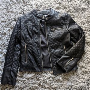 Coffeeshop Kids Faux Leather Jacket